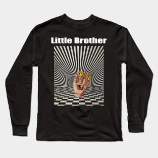 Illuminati Hand Of Little Brother Long Sleeve T-Shirt